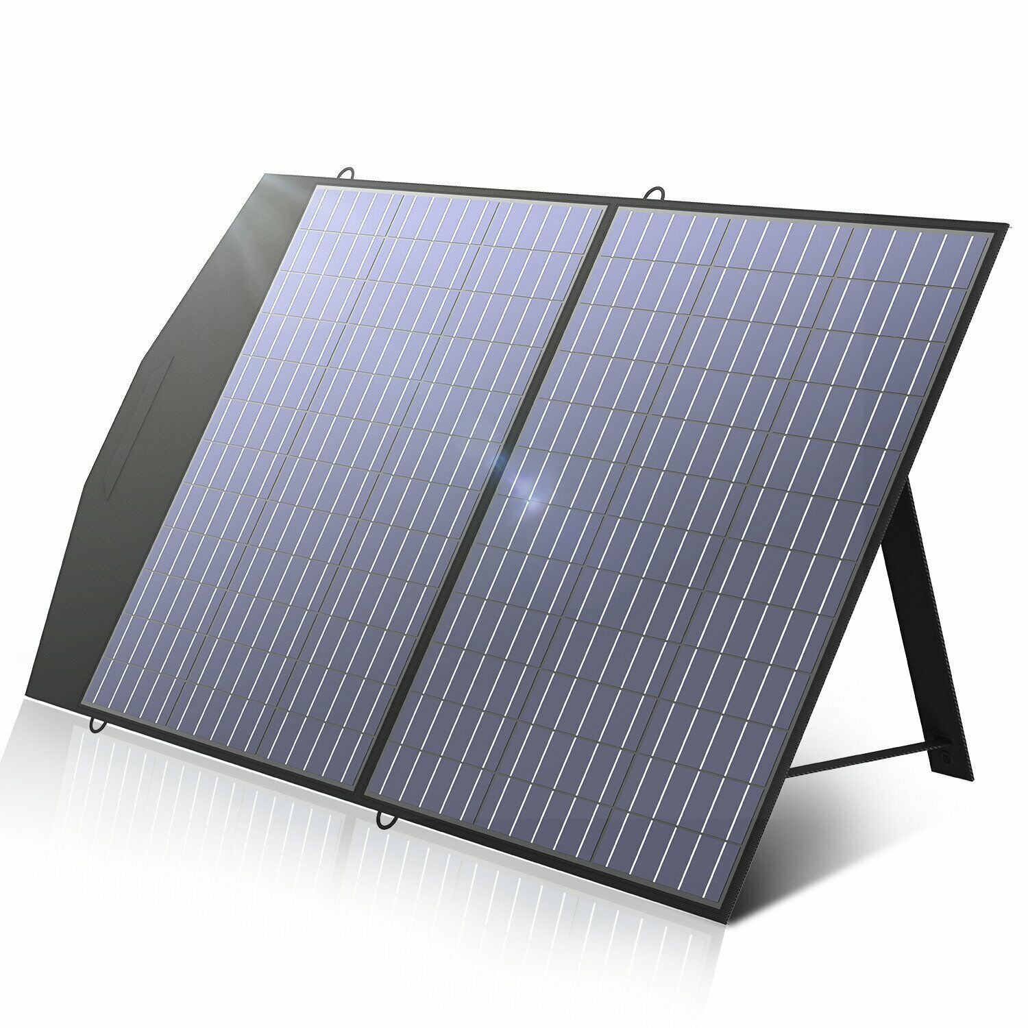 100W 18V Foldable Solar Panel Portable Solar Charger for Generator Camp Outdoors