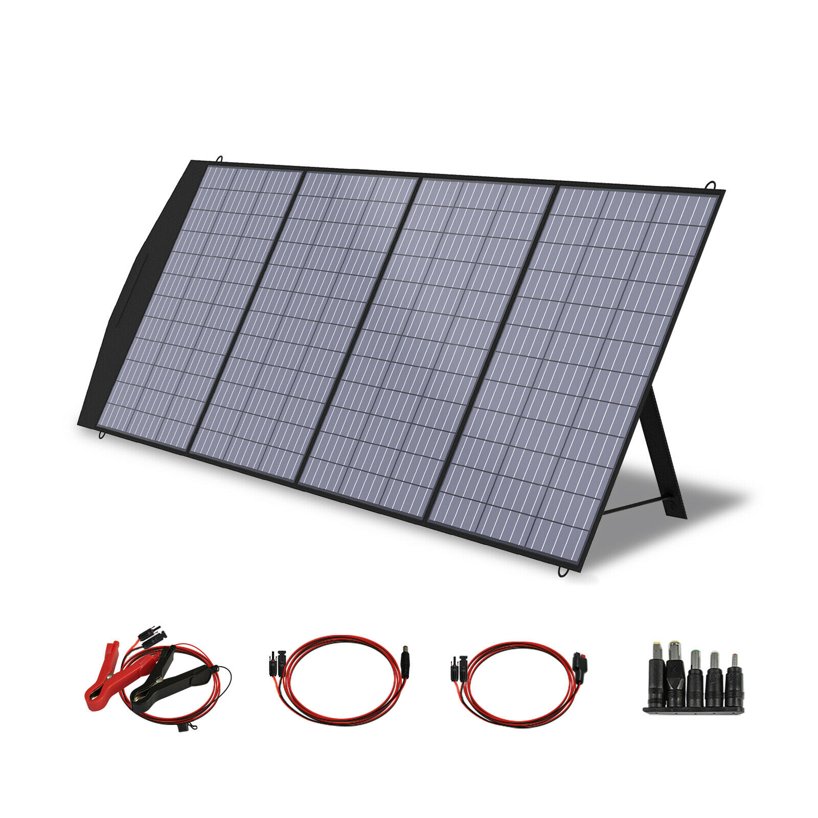200W Portable Solar Panel Charger Foldable Solar Panel Kit for Generator Camping