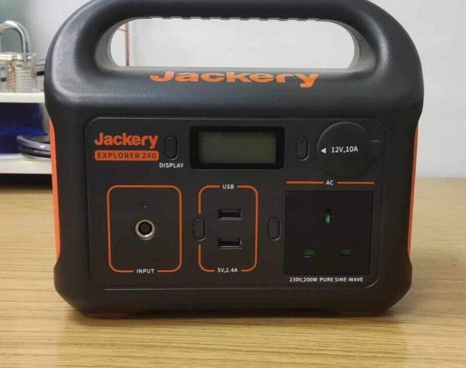 USED Jackery Explorer 240 Portable Power Station 240Wh Holiday Camping, Outdoor