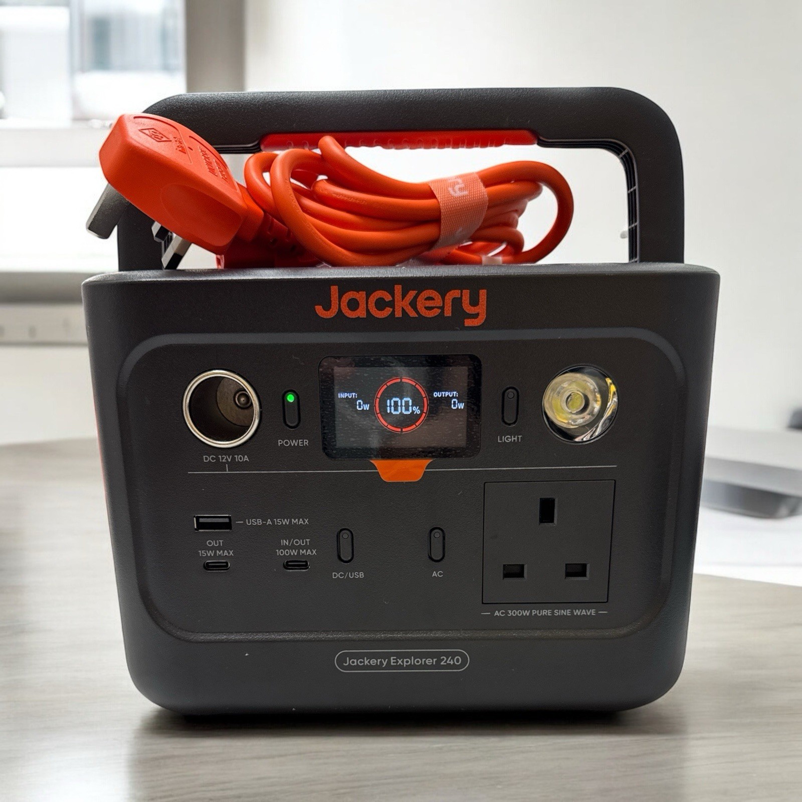 JACKERY EXPLORER 240 V2 PORTABLE POWER STATION