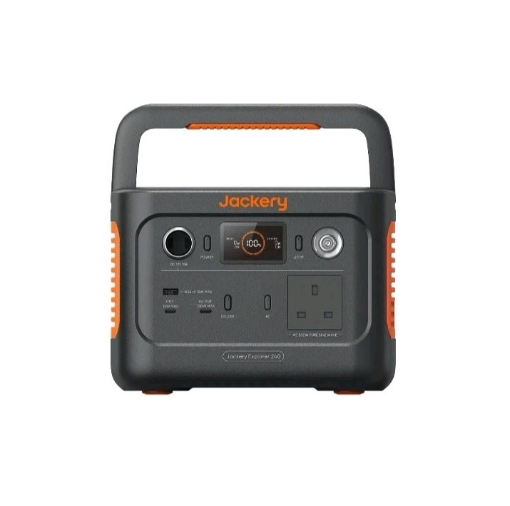 Jackery Explorer 240 V2 Portable Power Station 256Wh/300watts LiFePO4 Battery