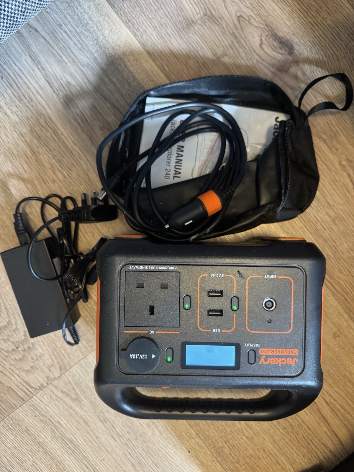 Jackery Explorer 240 Portable Power Station Battery UK