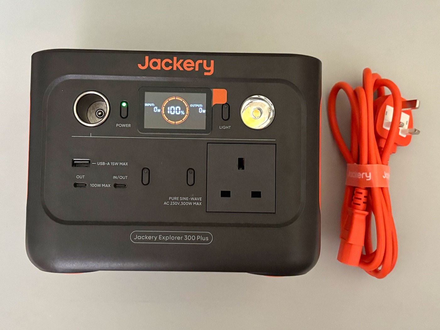 Jackery Explorer 300 Plus Portable Power Station Battery Camping