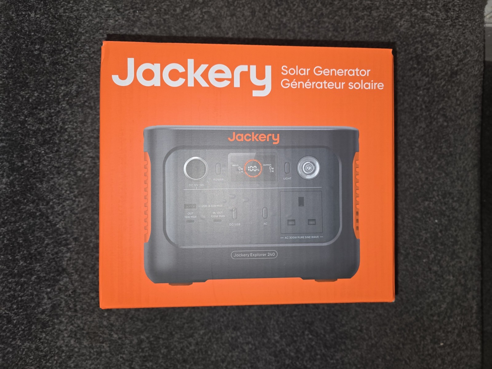 JACKERY EXPLORER 240 V2 PORTABLE POWER STATION BRAND NEW SEALED ✅