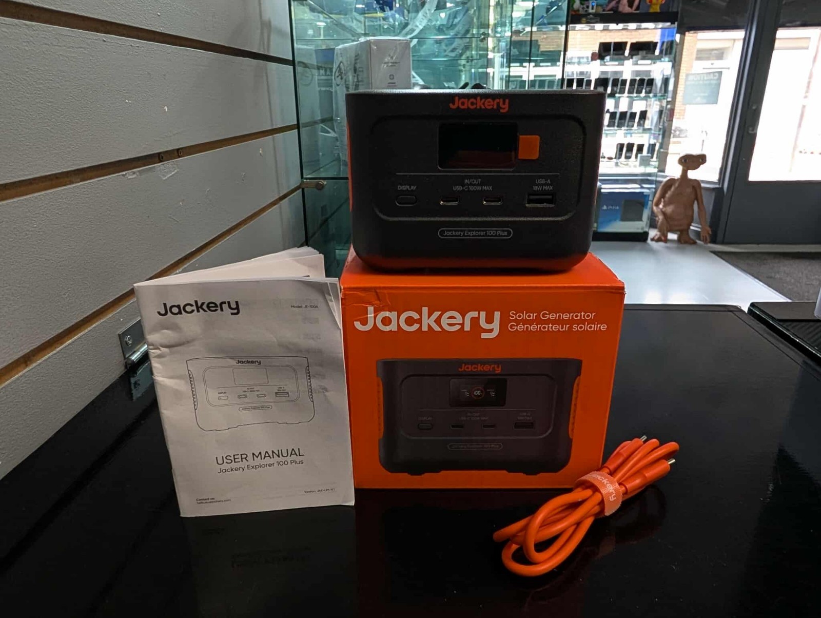 Jackery Explorer 100 Plus Portable Power Station – 99Wh – LiFePO4 Battery – 128W