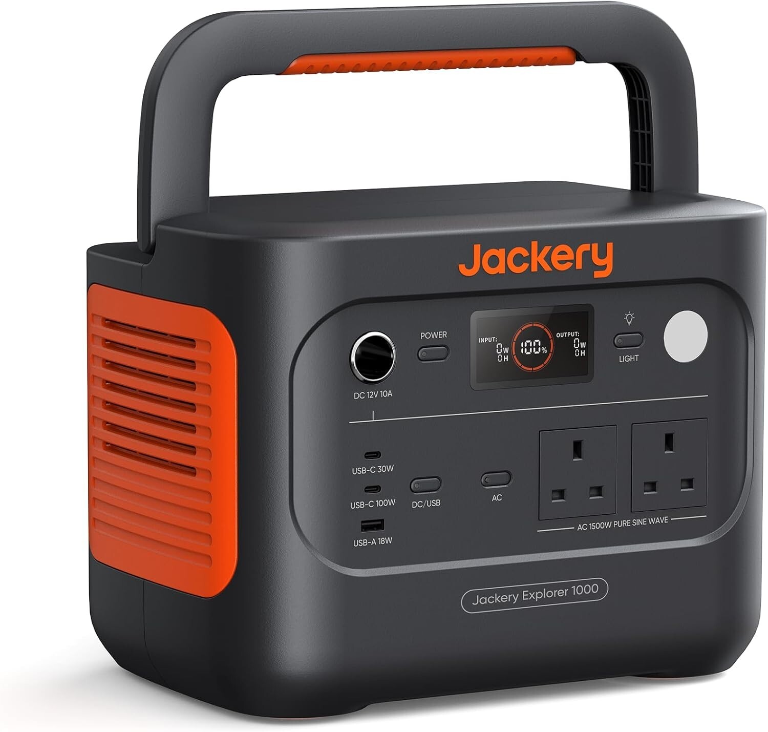 Jackery Explorer 1000 v2 Portable Power Station(2024 New),1070Wh LiFePO4 Battery