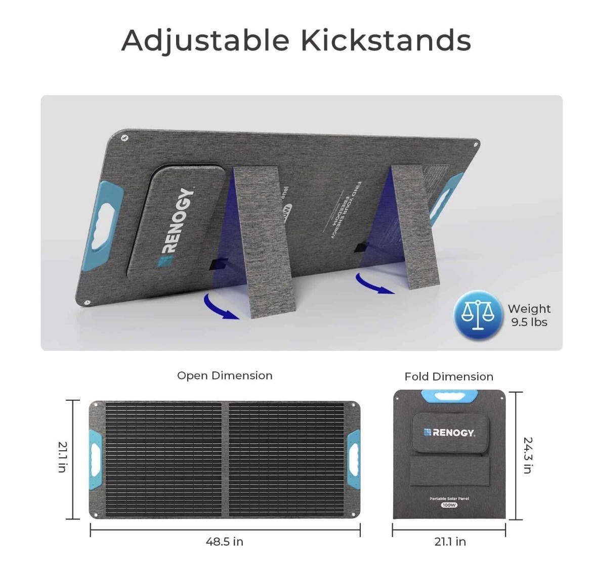 Renogy Solar Power Station 200W Portable 222Wh Generator